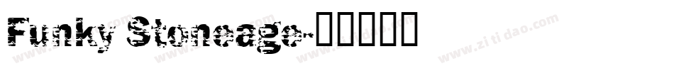 Funky Stoneage字体转换